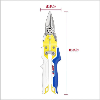 Pliers, Long Straight Avitation Snips, With Durable Grip (LXHT14344)
