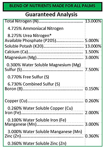 7 LB. ® - Dual Action Palm Tree Fertilizer with Free Measuring Scoop