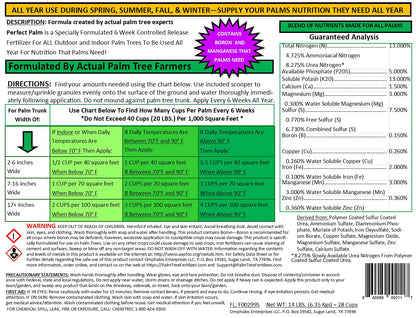 7 LB. ® - Dual Action Palm Tree Fertilizer with Free Measuring Scoop