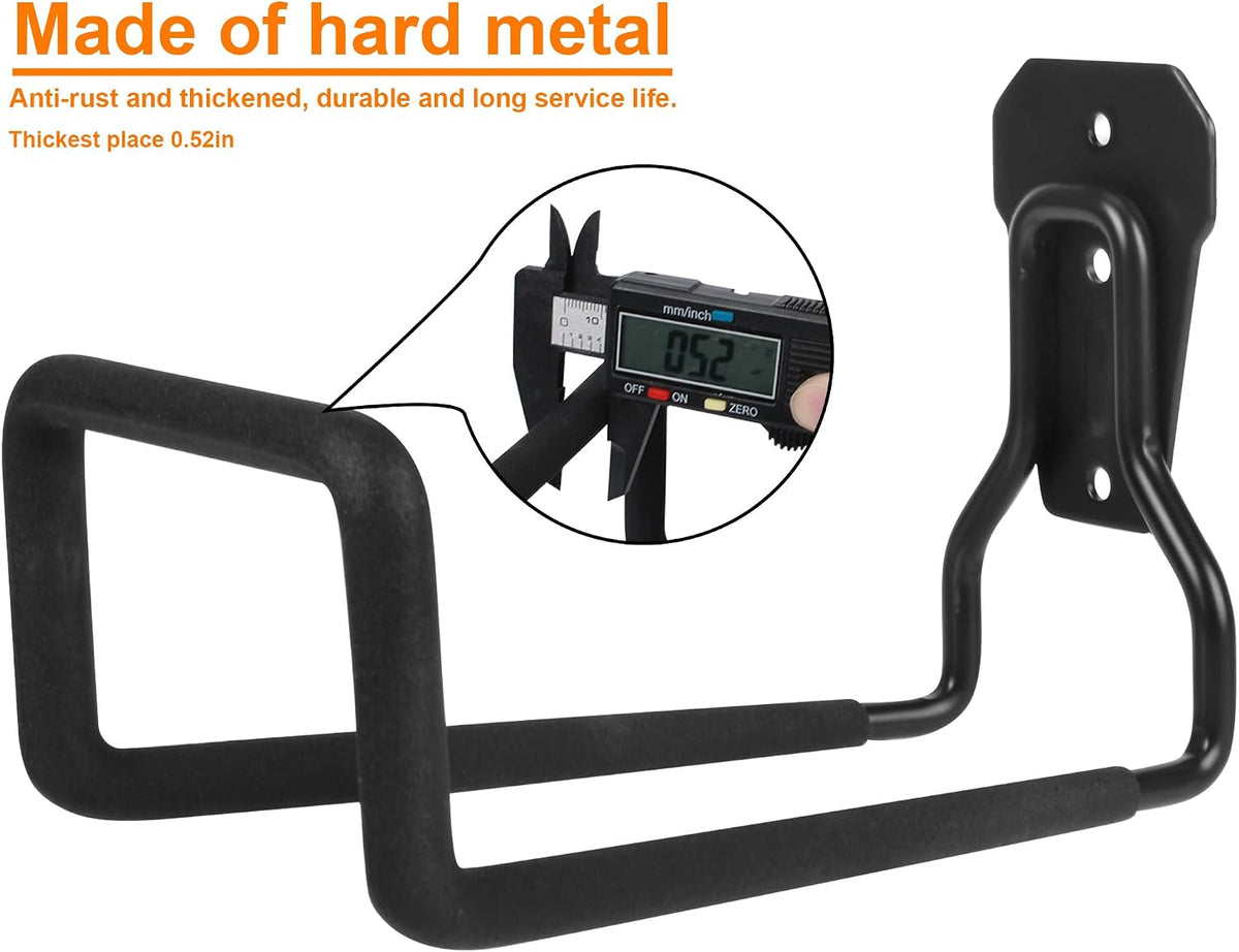 Metal Garden Hose Holder Wall Mounted Water Hose Holder for Outside Yard
