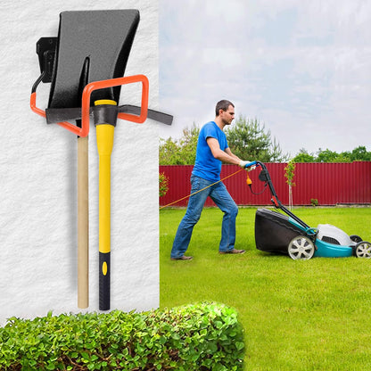 Metal Garden Hose Holder Wall Mounted Water Hose Holder for Outside Yard