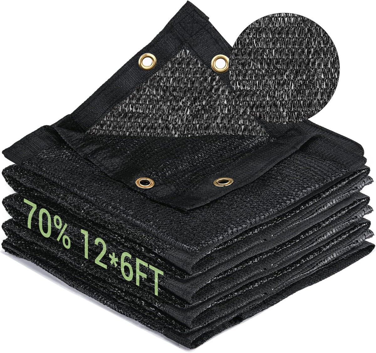 40% Garden Shade Cloth, 10x20FT HDPE Mesh Tarp with Upgraded Grommets
