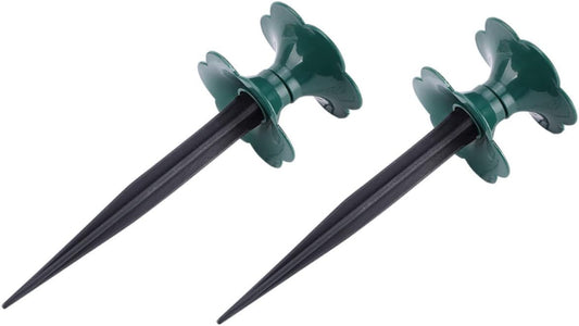 Garden Hose Guide Spike Heavy Duty Lawn Hose Holder Ground Support for Irrigation Sturdy and Rustproof