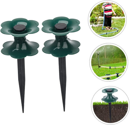 Garden Hose Guide Spike Heavy Duty Lawn Hose Holder Ground Support for Irrigation Sturdy and Rustproof