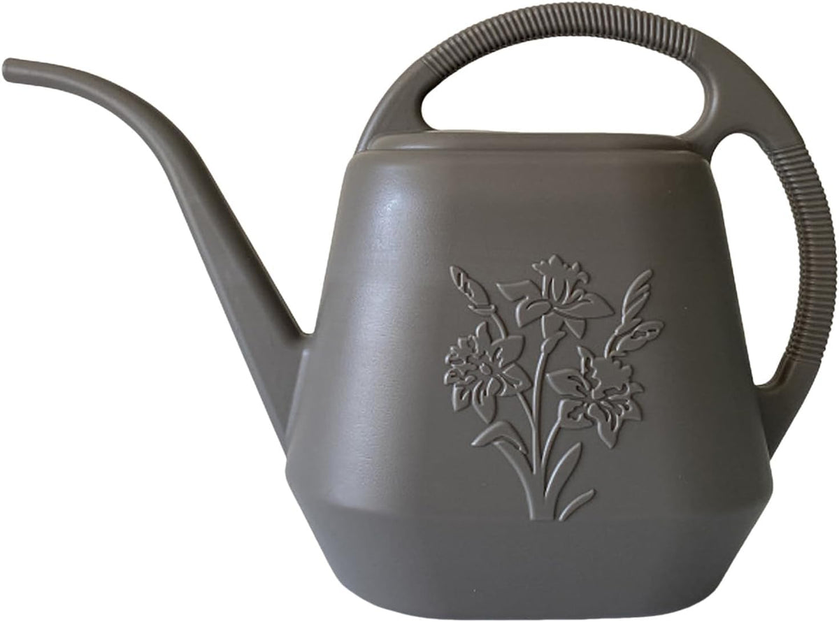 Watering Can Indoor Plants, 1 Gallon Large Capacity Thickened Plastic Long Spout Watering Can with Ergonomic Handle,Durable Small Watering Can for Indoor Plants Flower Garden Office (Green)