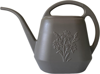 Watering Can Indoor Plants, 1 Gallon Large Capacity Thickened Plastic Long Spout Watering Can with Ergonomic Handle,Durable Small Watering Can for Indoor Plants Flower Garden Office (Green)