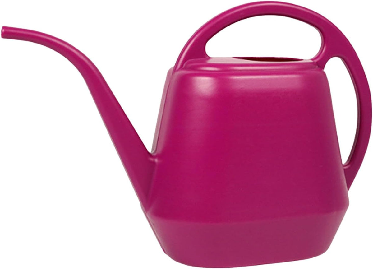 Watering Can Indoor Plants, 1 Gallon Large Capacity Thickened Plastic Long Spout Watering Can with Ergonomic Handle,Durable Small Watering Can for Indoor Plants Flower Garden Office (Green)