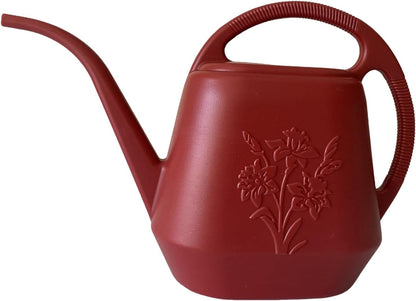 Watering Can Indoor Plants, 1 Gallon Large Capacity Thickened Plastic Long Spout Watering Can with Ergonomic Handle,Durable Small Watering Can for Indoor Plants Flower Garden Office (Green)