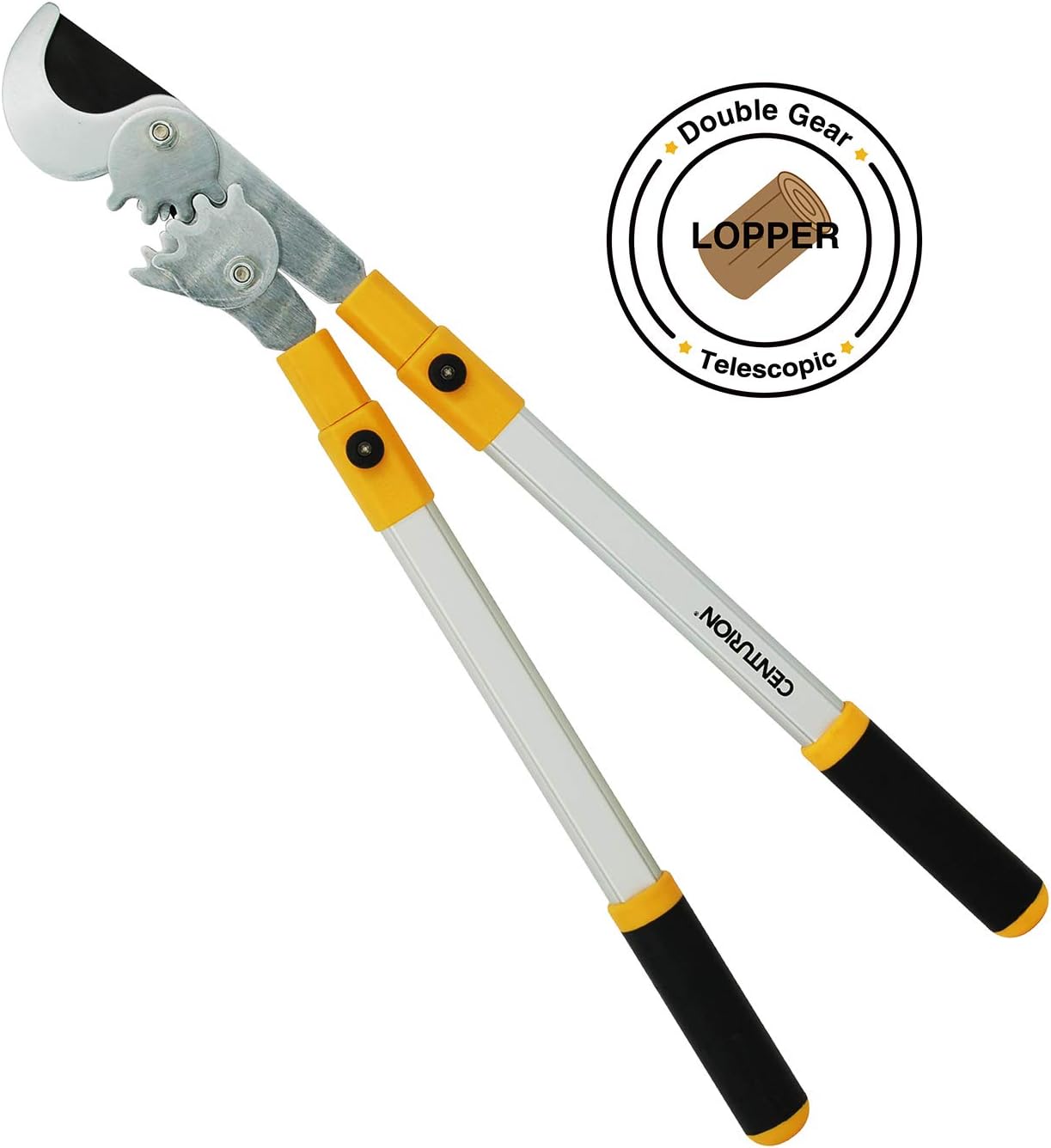 76 Heavy Duty Bypass Lopper 1¾-inch Cut Capacity with Telescoping Aluminum Alloy Handle (Extend to 33 Inch)