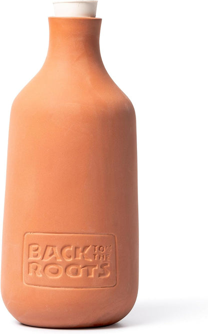 Self-Watering Terracotta Olla Pot (Pack of 3), 700mL Provides 1 Week of Precision Watering