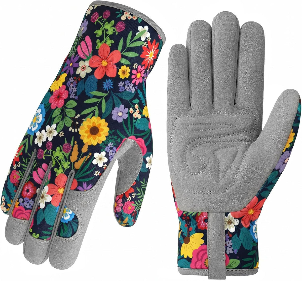 Gardening Gloves for Women, Breathable Leather Garden Gloves,Gardening Gift