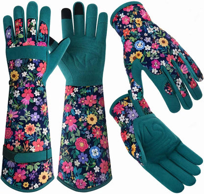 Gardening Gloves for Women, Breathable Leather Garden Gloves,Gardening Gift