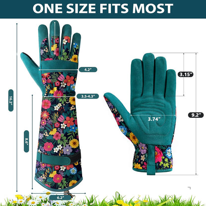 Gardening Gloves for Women, Breathable Leather Garden Gloves,Gardening Gift