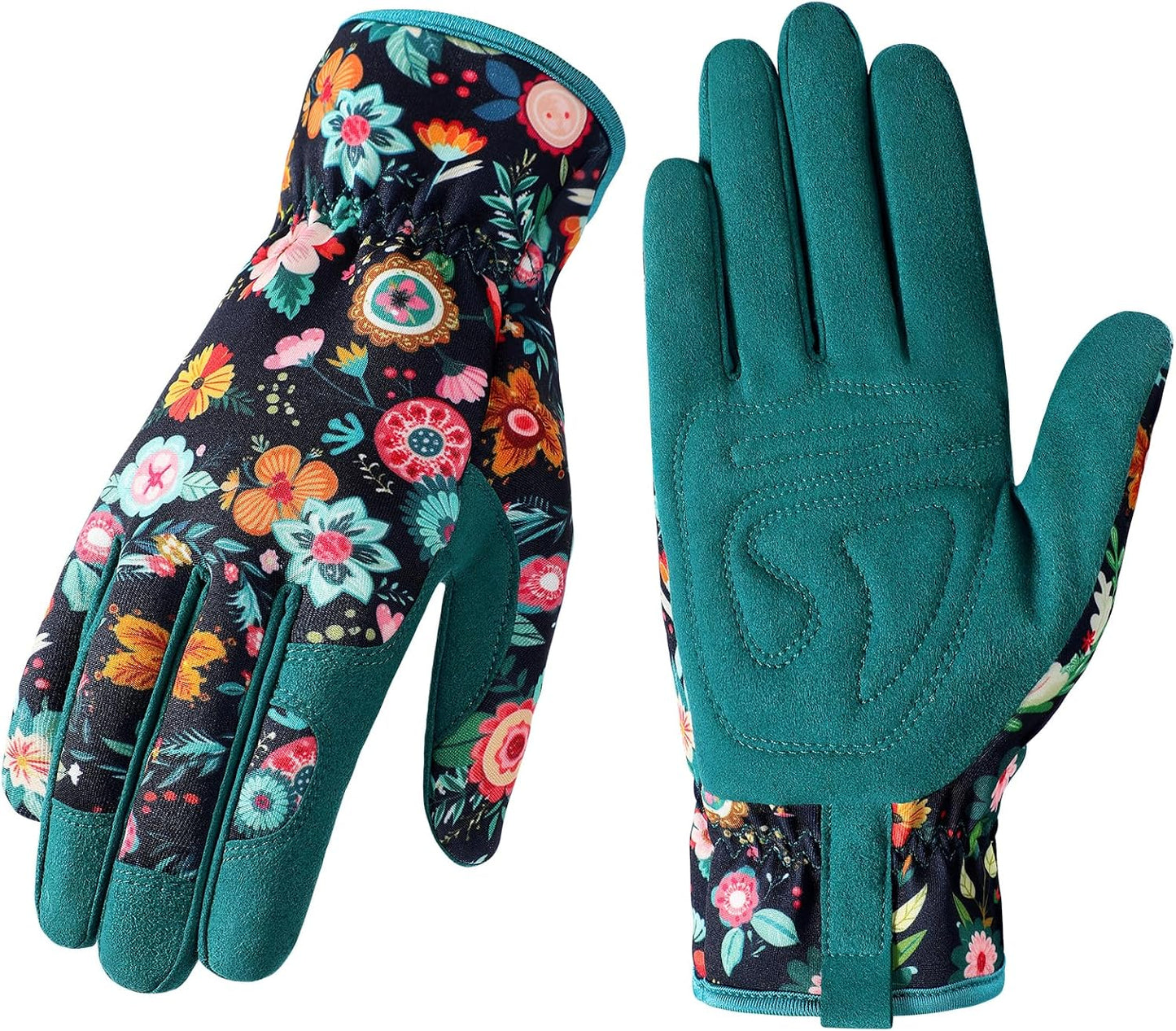 Gardening Gloves for Women, Breathable Leather Garden Gloves,Gardening Gift