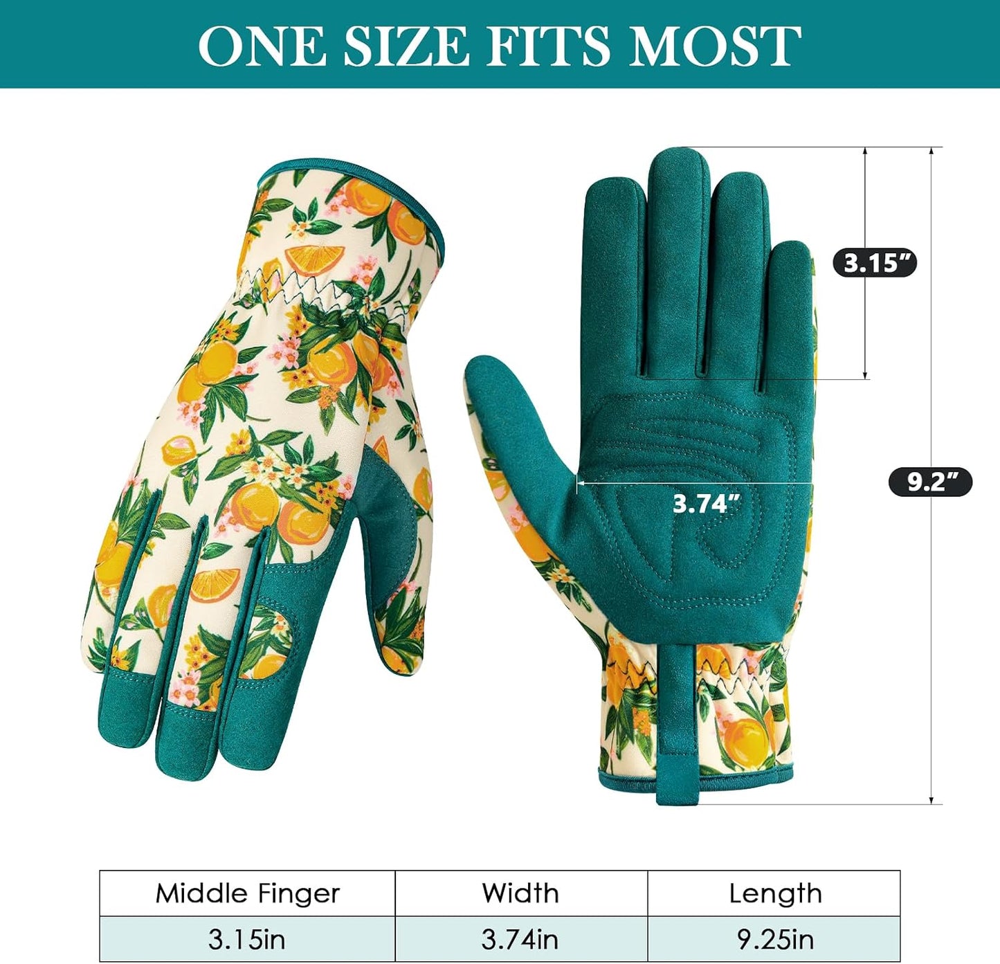 Gardening Gloves for Women, Breathable Leather Garden Gloves,Gardening Gift