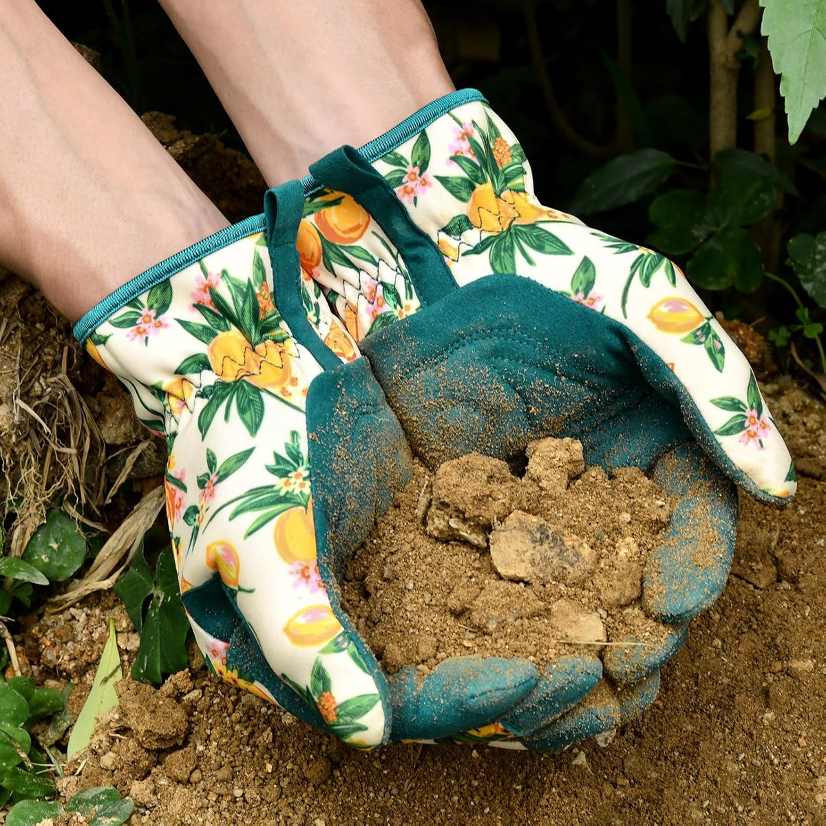 Gardening Gloves for Women, Breathable Leather Garden Gloves,Gardening Gift