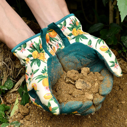 Gardening Gloves for Women, Breathable Leather Garden Gloves,Gardening Gift