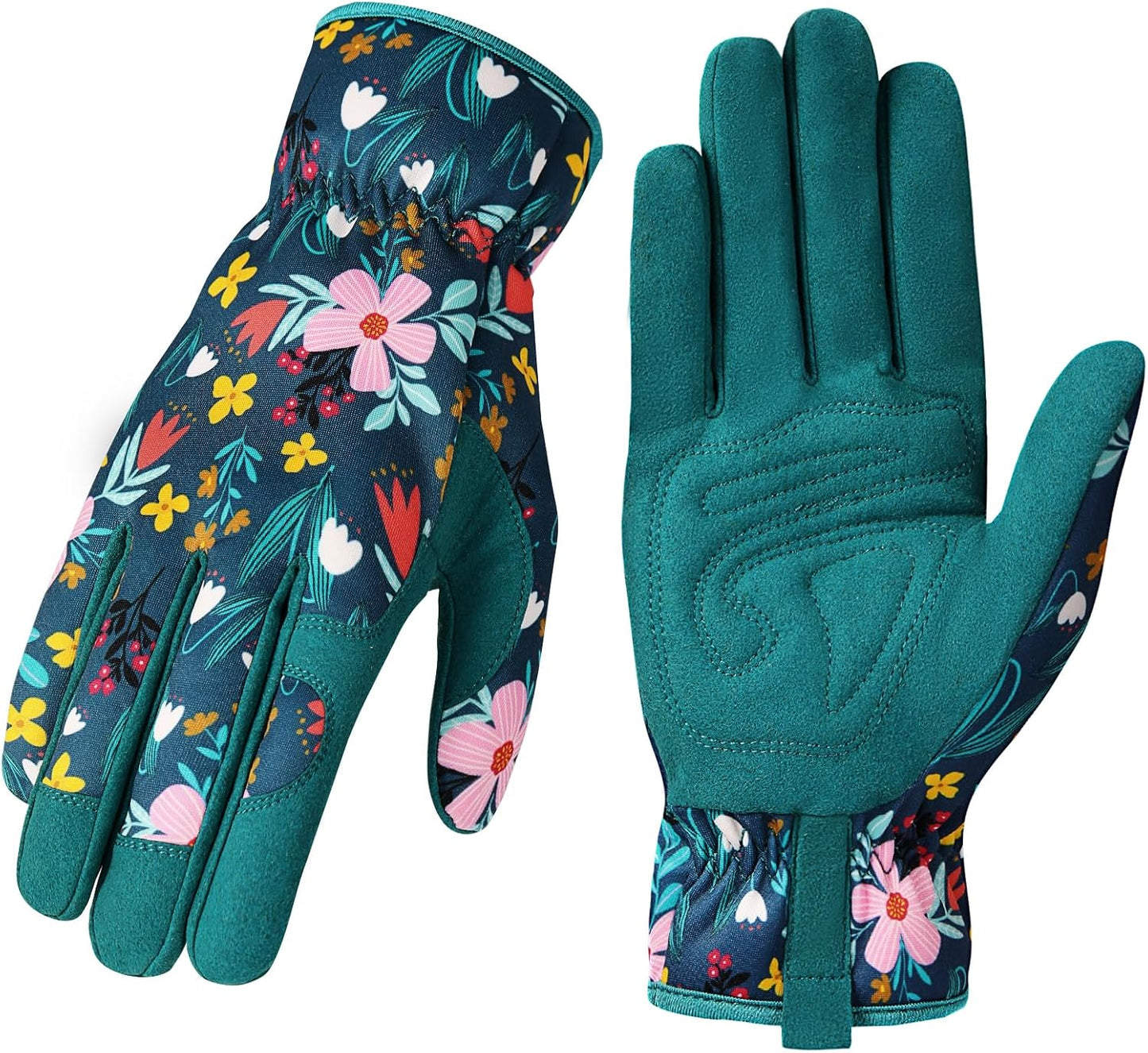 Gardening Gloves for Women, Breathable Leather Garden Gloves,Gardening Gift