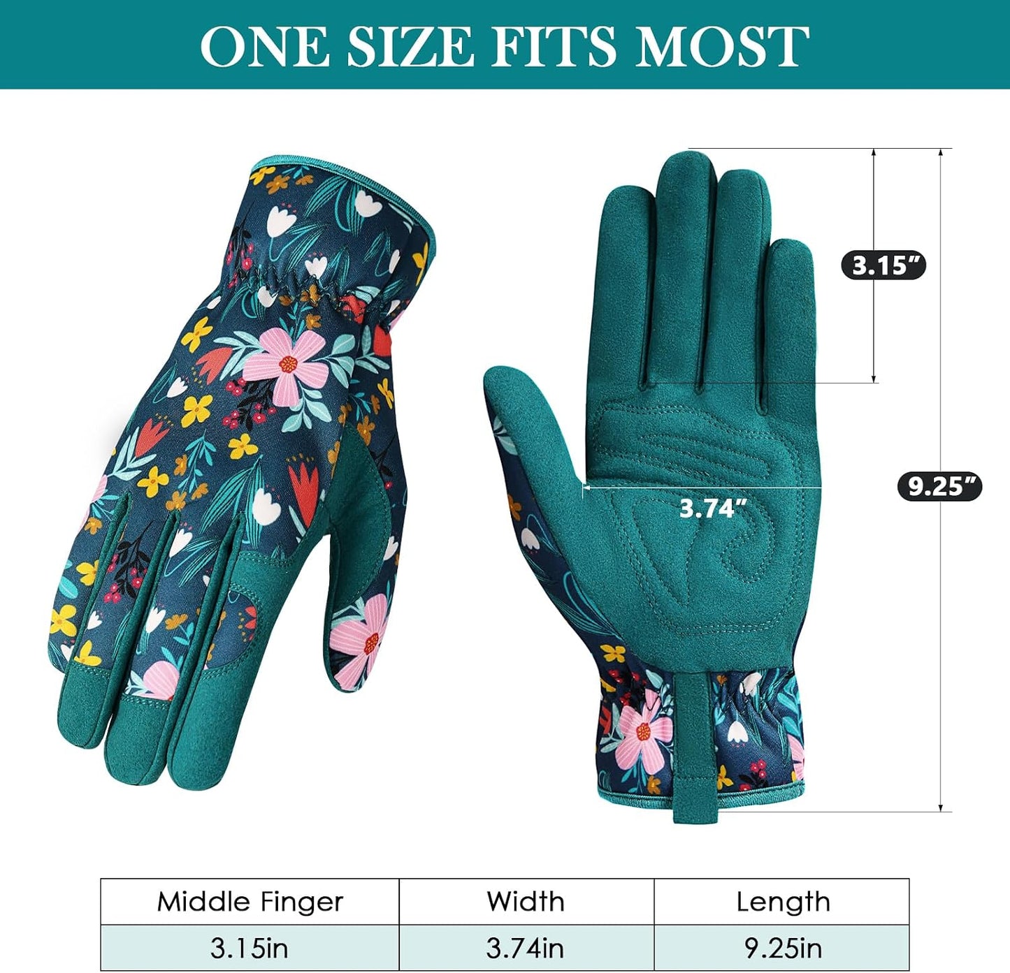 Gardening Gloves for Women, Breathable Leather Garden Gloves,Gardening Gift