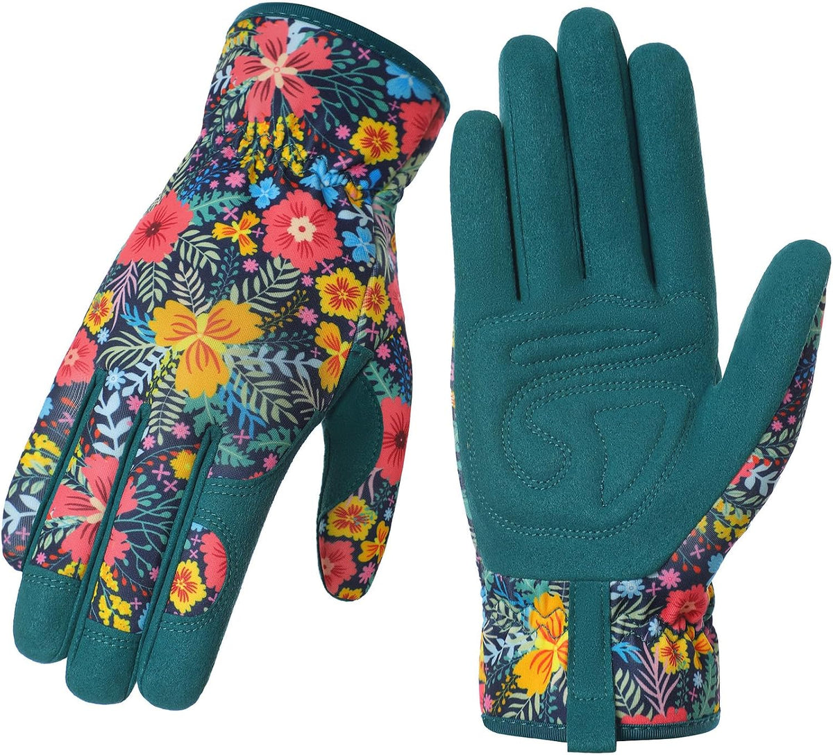 Gardening Gloves for Women, Breathable Leather Garden Gloves,Gardening Gift
