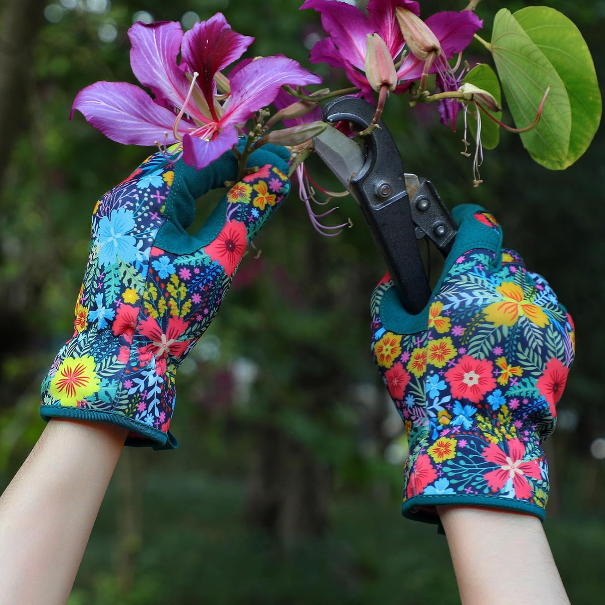 Gardening Gloves for Women, Breathable Leather Garden Gloves,Gardening Gift