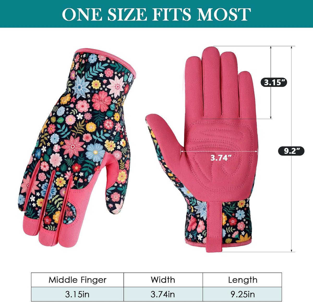 Gardening Gloves for Women, Breathable Leather Garden Gloves,Gardening Gift