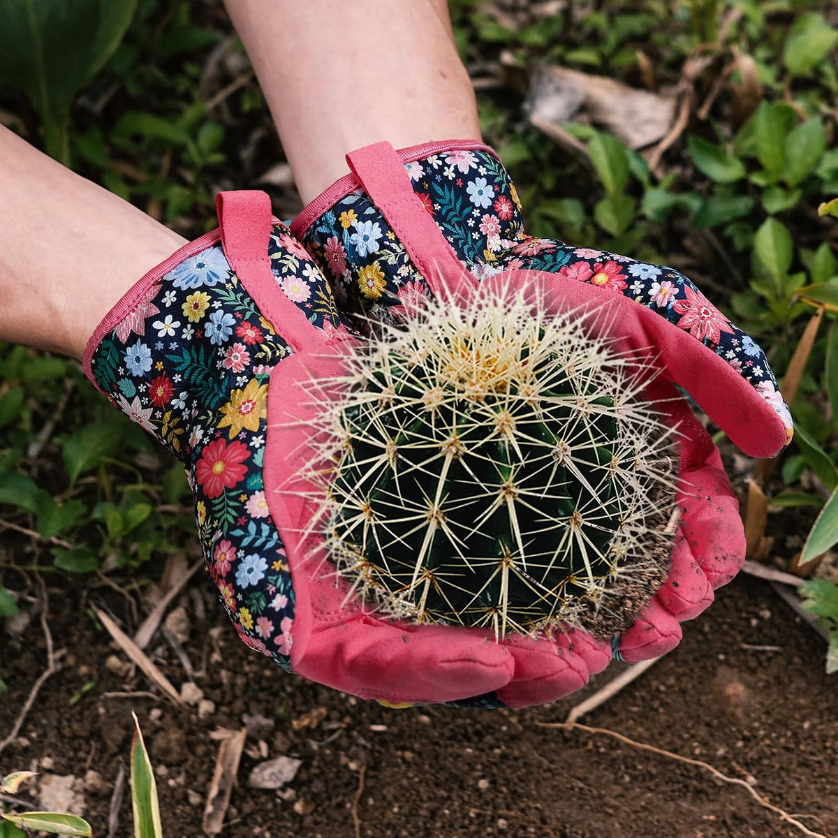 Gardening Gloves for Women, Breathable Leather Garden Gloves,Gardening Gift