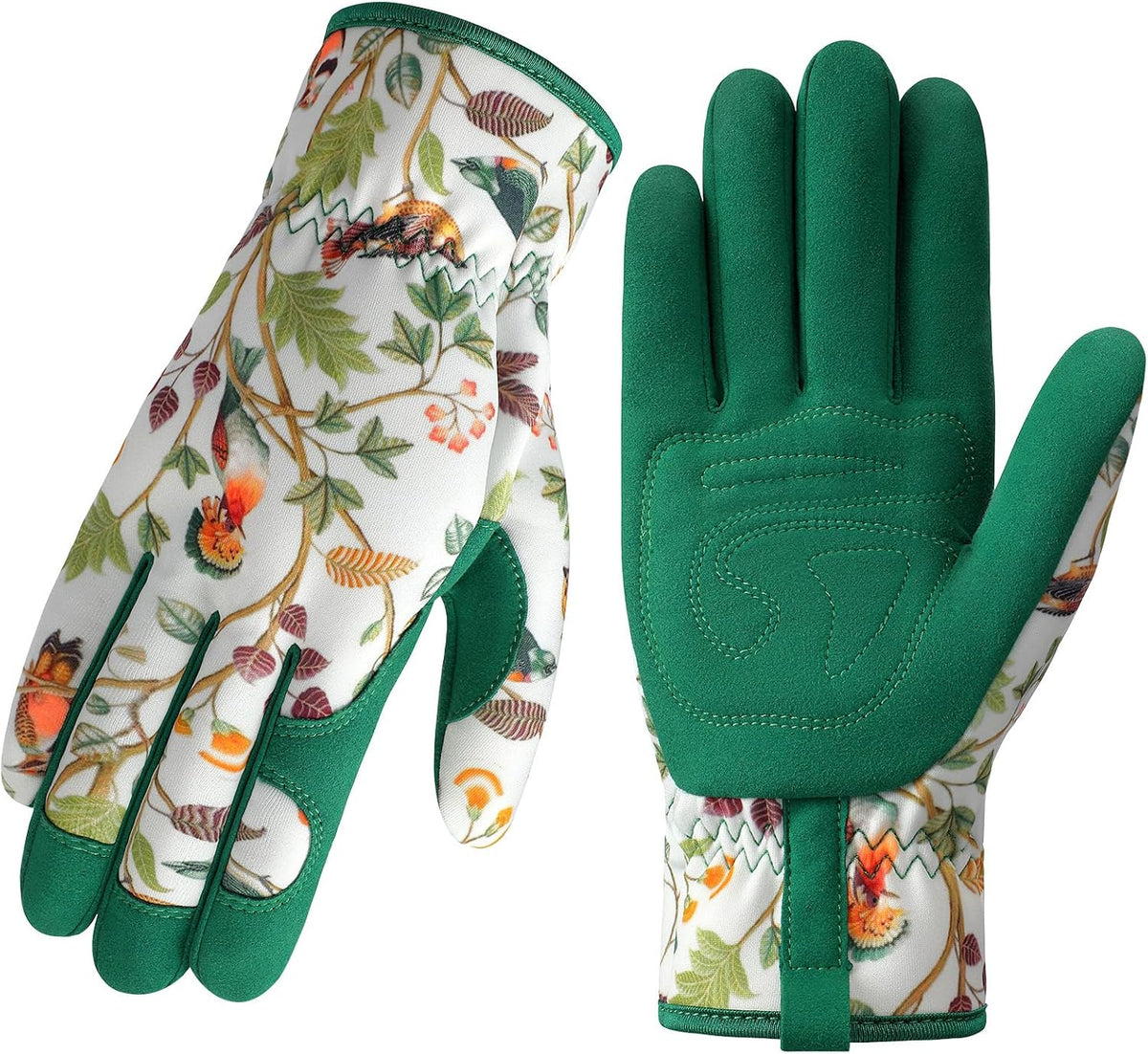 Gardening Gloves for Women, Breathable Leather Garden Gloves,Gardening Gift