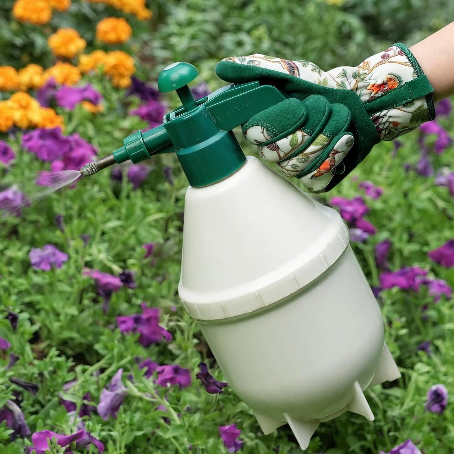 Gardening Gloves for Women, Breathable Leather Garden Gloves,Gardening Gift
