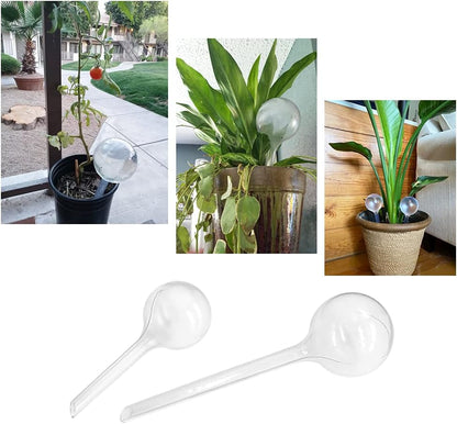10 Pack Clear Plant Watering Globes,Plastic Self Watering Bulbs for Indoor Plants,Garden Water Device Automatic Plant Waterer Indoor Outdoor