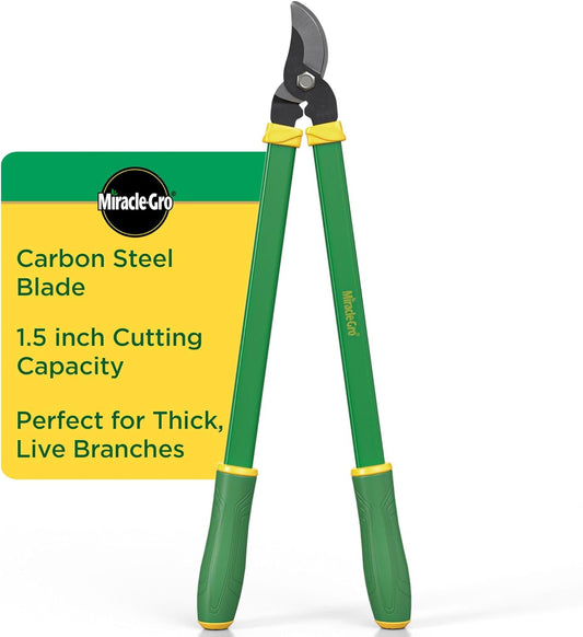 24 in. Bypass Lopper for Tree Branch Trimming and Pruning – Heavy-Duty Branch Cutter with Ultra-Sharp Carbon Steel Blade, 1.5 in. Cutting Capacity and Comfort Grip Handles