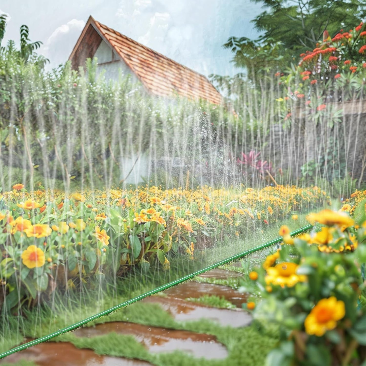 50ft Sprinkler Soaker Hose