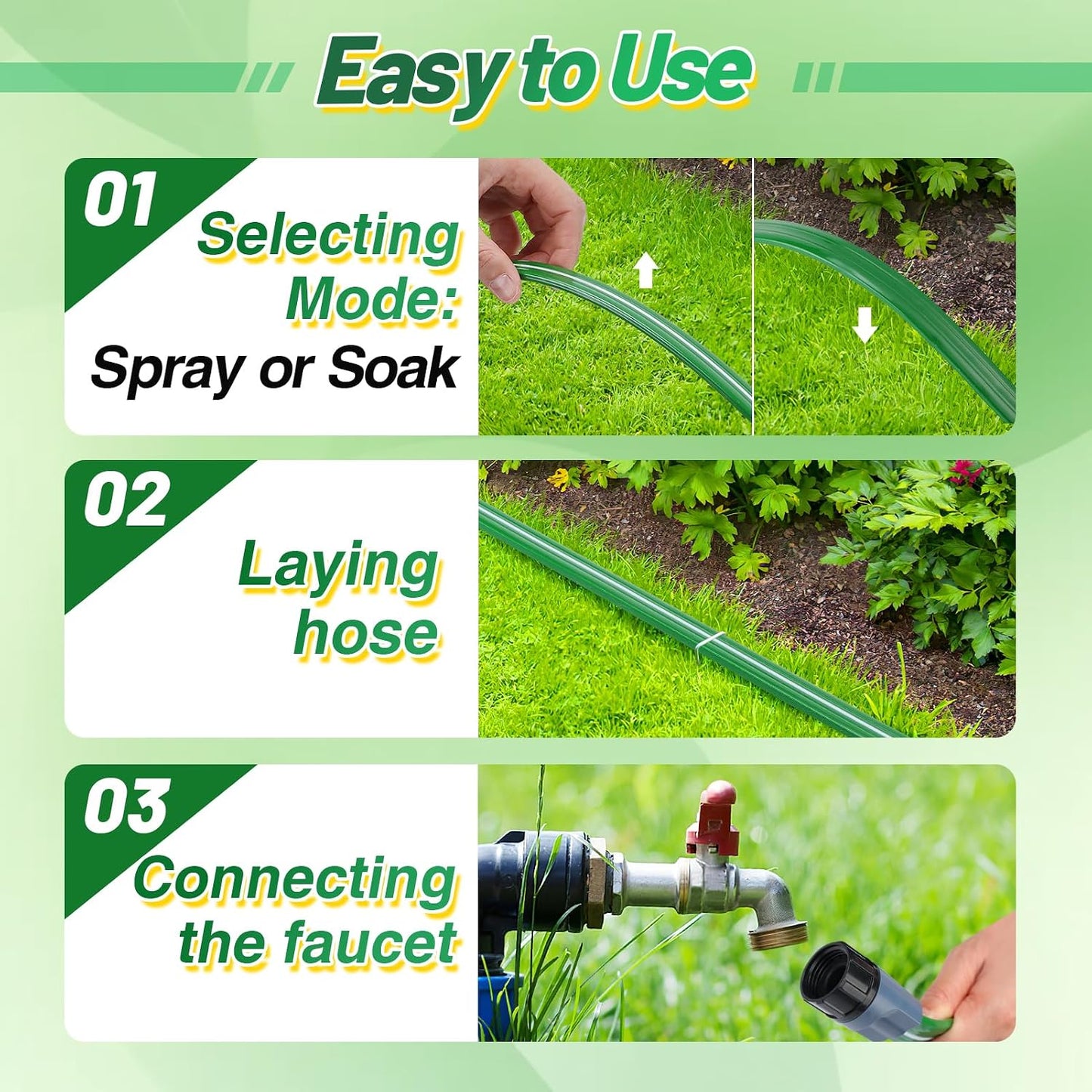 50ft Sprinkler Soaker Hose