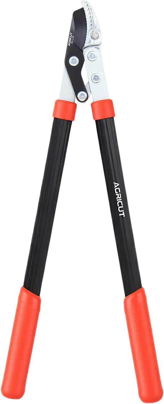 21" Garden Loppers Anvil - Loppers for Tree Trimming Heavy duty 1.5" Cut Capacity Branch Cutter with Sharp High Carbon Steel Blade for Cutting Branches