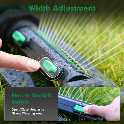 Oscillating Sprinklers,Large Yard Watering Sprinkler for Yard
