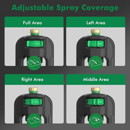 Oscillating Sprinklers,Large Yard Watering Sprinkler for Yard