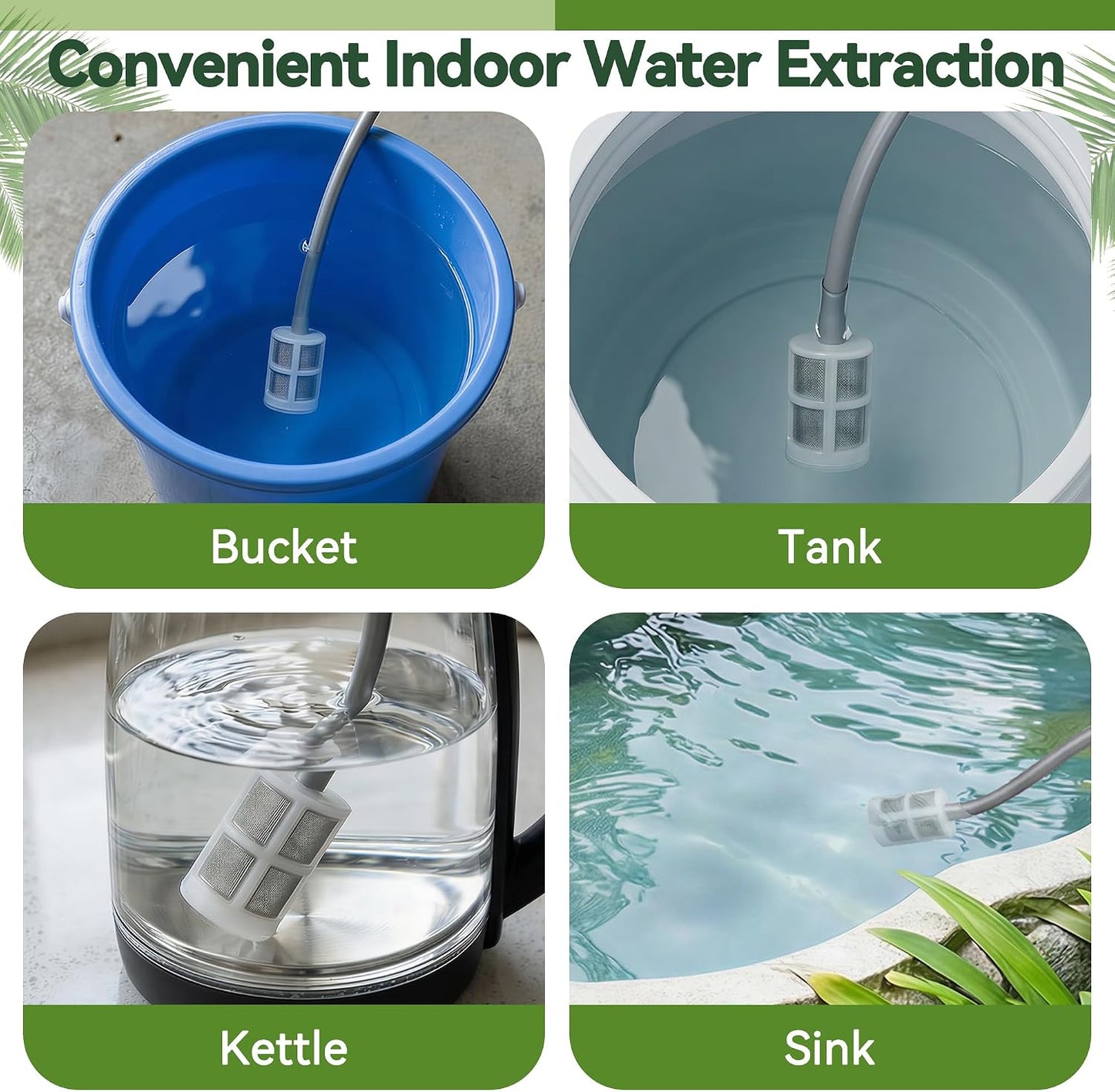 High Reach Electric Plant Waterer for Indoor Hanging Plants