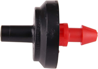 PC8050B 2 GPH Pressure Compensating Drippers, Drip Irrigation Emitters for Drip Irrigation Gardening System, Maintains Constant Water Flow, 50-Pack, Green