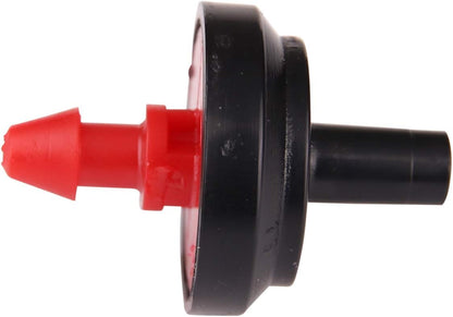 PC8050B 2 GPH Pressure Compensating Drippers, Drip Irrigation Emitters for Drip Irrigation Gardening System, Maintains Constant Water Flow, 50-Pack, Green