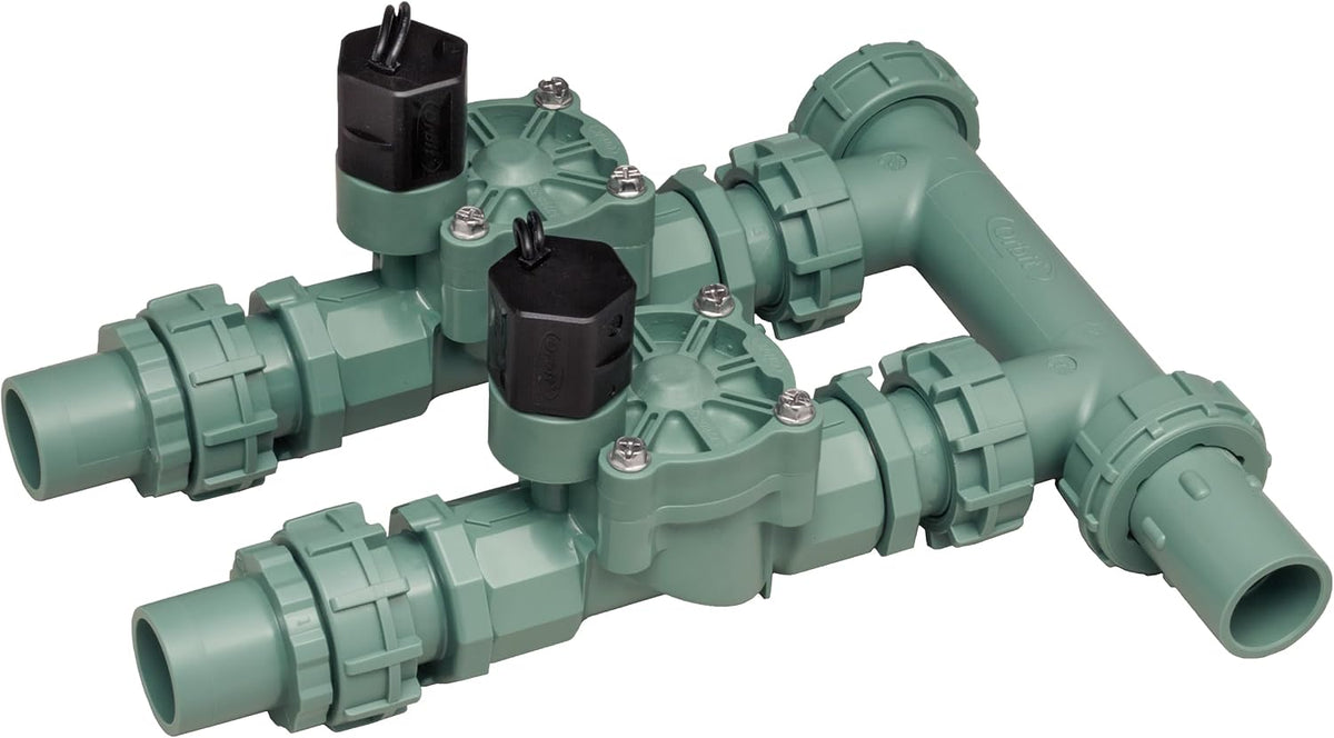 4-Valve Heavy Duty Preassembled Sprinkler Manifold - 57257