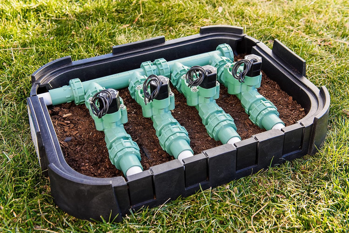 4-Valve Heavy Duty Preassembled Sprinkler Manifold - 57257