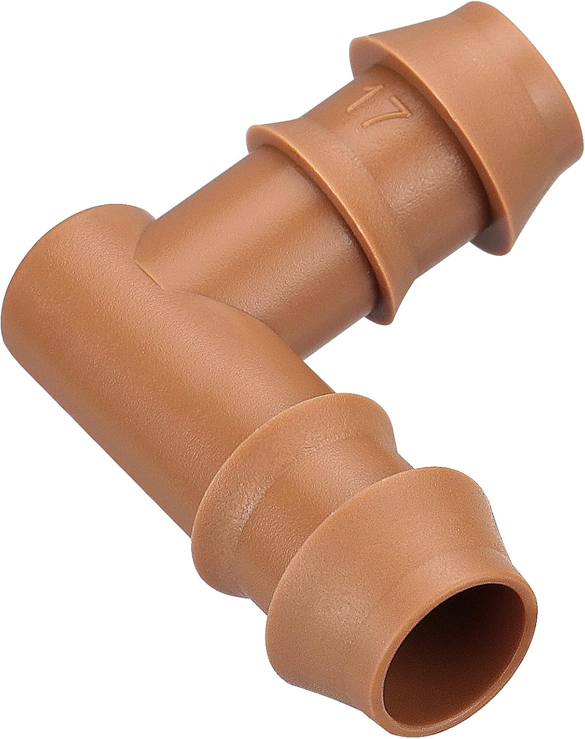 Drip Irrigation Fittings Kit for 1/2 Inch Tubing, 20 Pieces Drip Irrigation Parts for Drip Sprinkler System - 8 Couplings, 6 Tees, 6 Elbows, Drip Line Connectors for 1/2" Drip Irrigation Hose