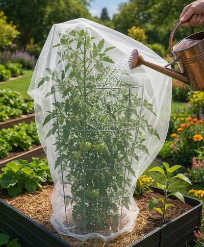 Fruit Tree Protection Bags 4x4.5 FT | Pack of 4 Garden & Insect Netting