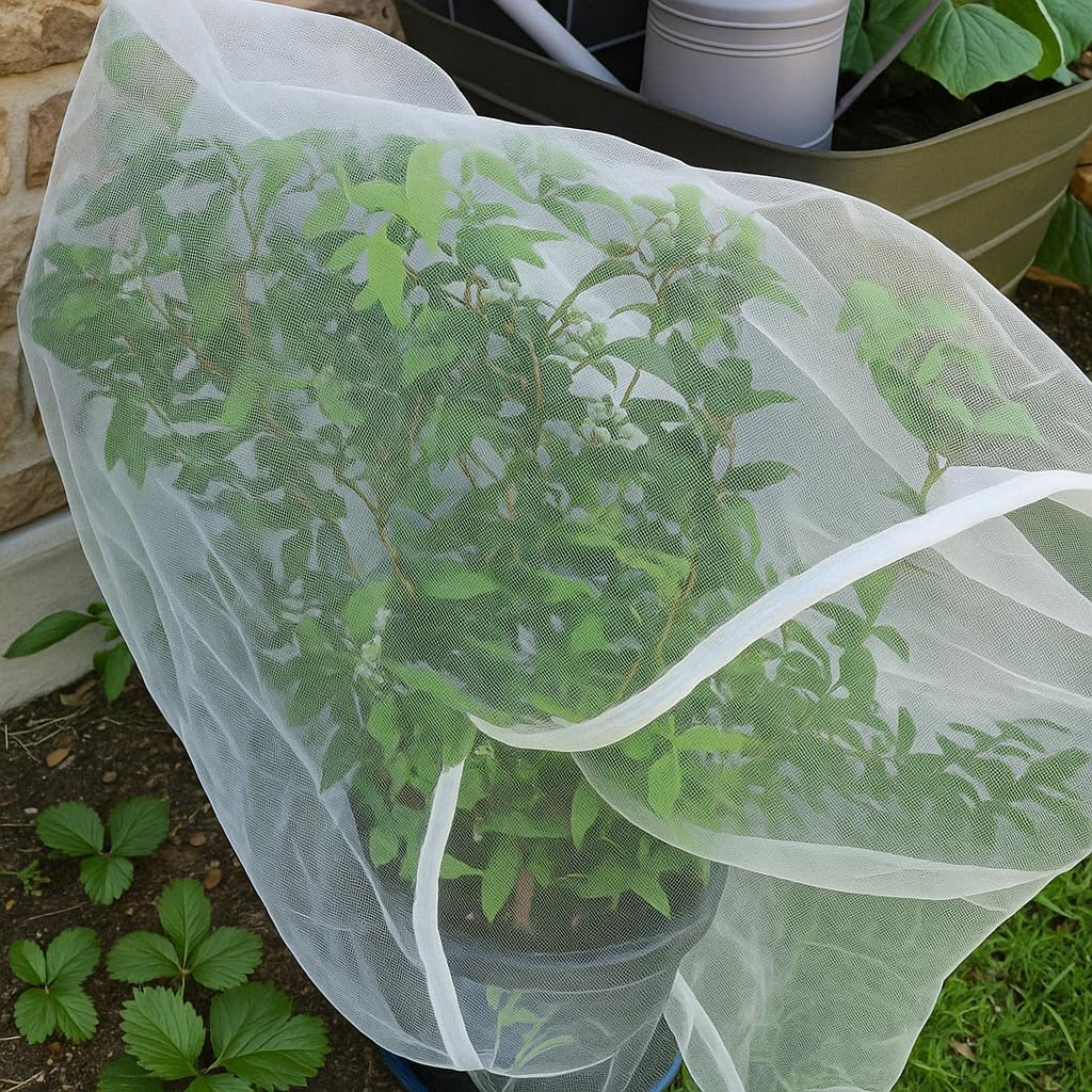 Fruit Tree Protection Bags 4x4.5 FT | Pack of 4 Garden & Insect Netting