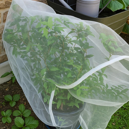 Fruit Tree Protection Bags 4x4.5 FT | Pack of 4 Garden & Insect Netting