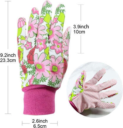 5PCS Rose Thorn Tools Rose Leaf Thorn Strippers with a Rose Pruning Shears and Garden Rose Gloves Pink1