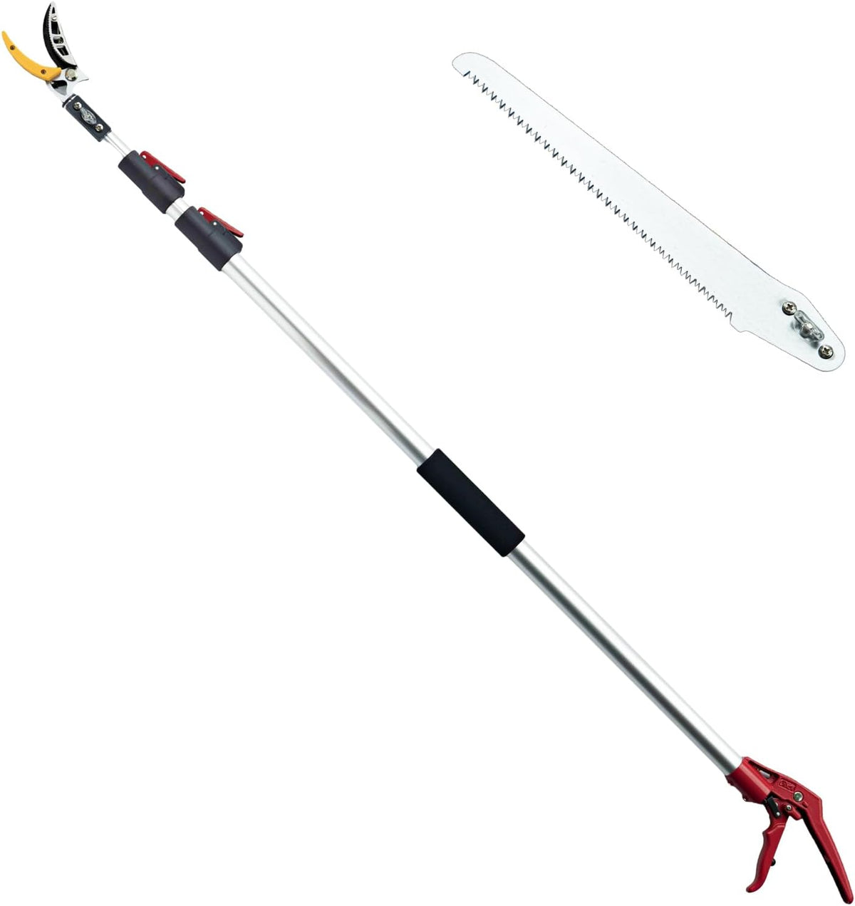 4.6-10 Ft Tree Trimmers Long Handle Pruner with Long Reach Tree Pruner Saw