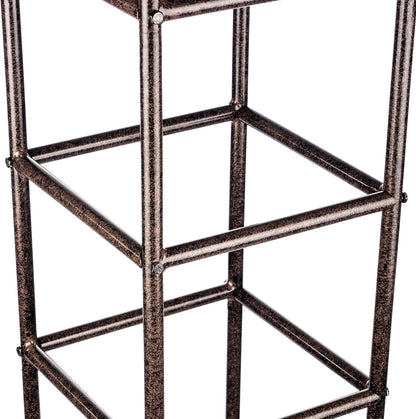 Trellis Obelisk Tall 15.5" Square x 105" H Metal Garden Decor Vertical Yard Art for Roses Climbing Plants Weather Resistant