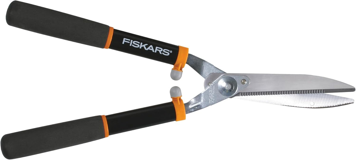 25"-33" Power-Lever Extendable Garden Hedge Shears, 10” Blades