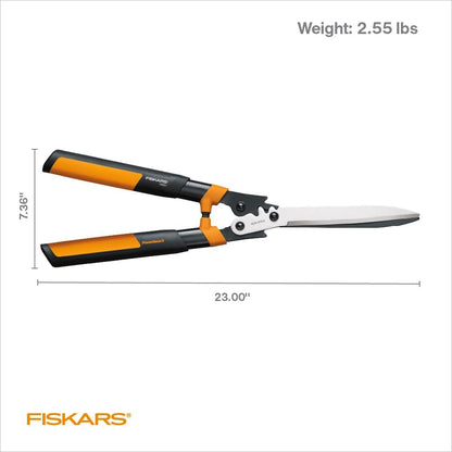 25"-33" Power-Lever Extendable Garden Hedge Shears, 10” Blades